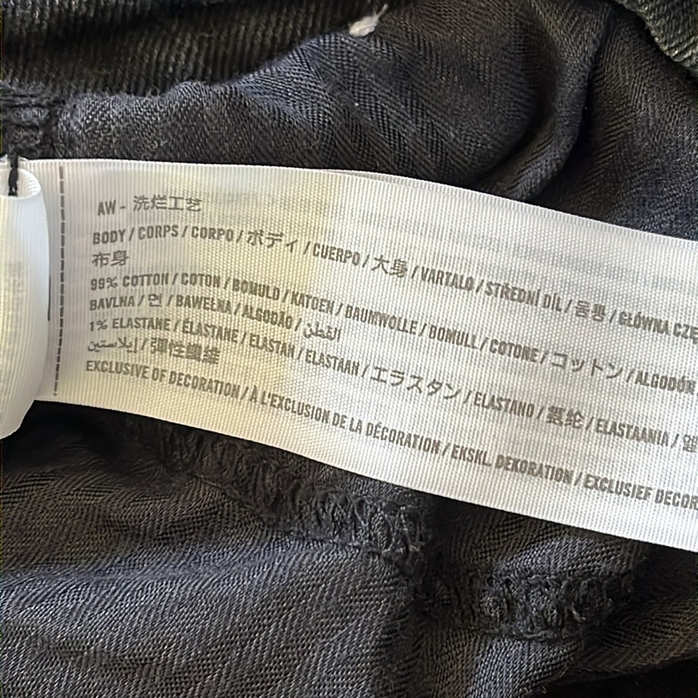 Abercrombie & Fitch The Ankle Straight Ultra High Rise size 27/4 - Picture 11 of 14